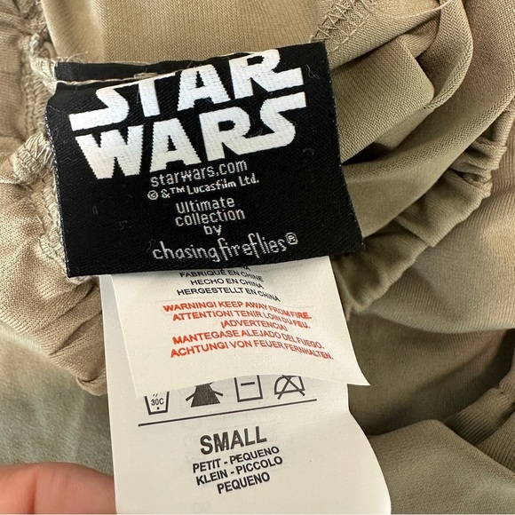 Star Wars Rey Costume Girls Small Rubies Deluxe Chasing Fireflies Halloween - Picture 5 of 10